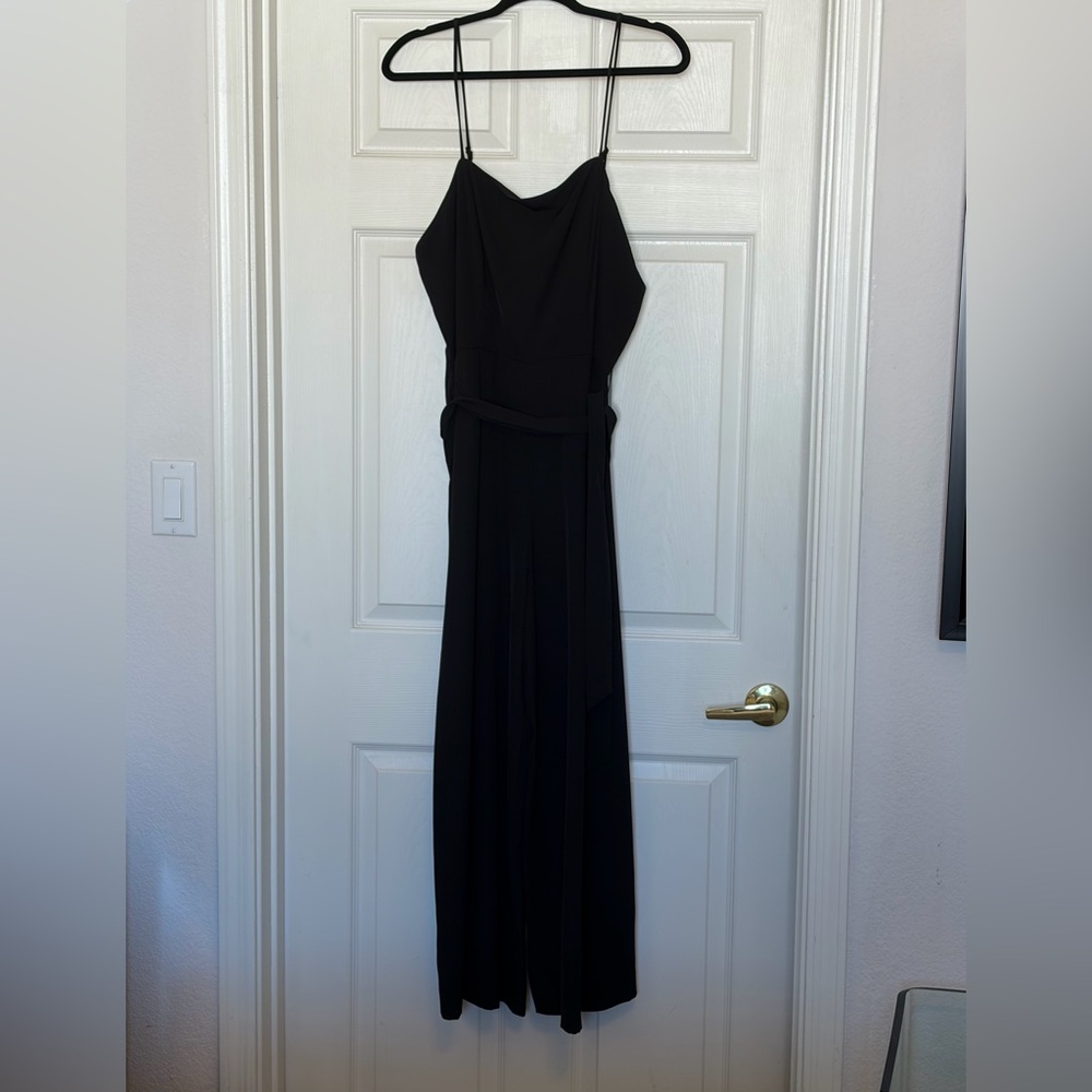 Nine West Mineral Black Jumpsuit